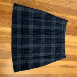 John Galt plaid skirt